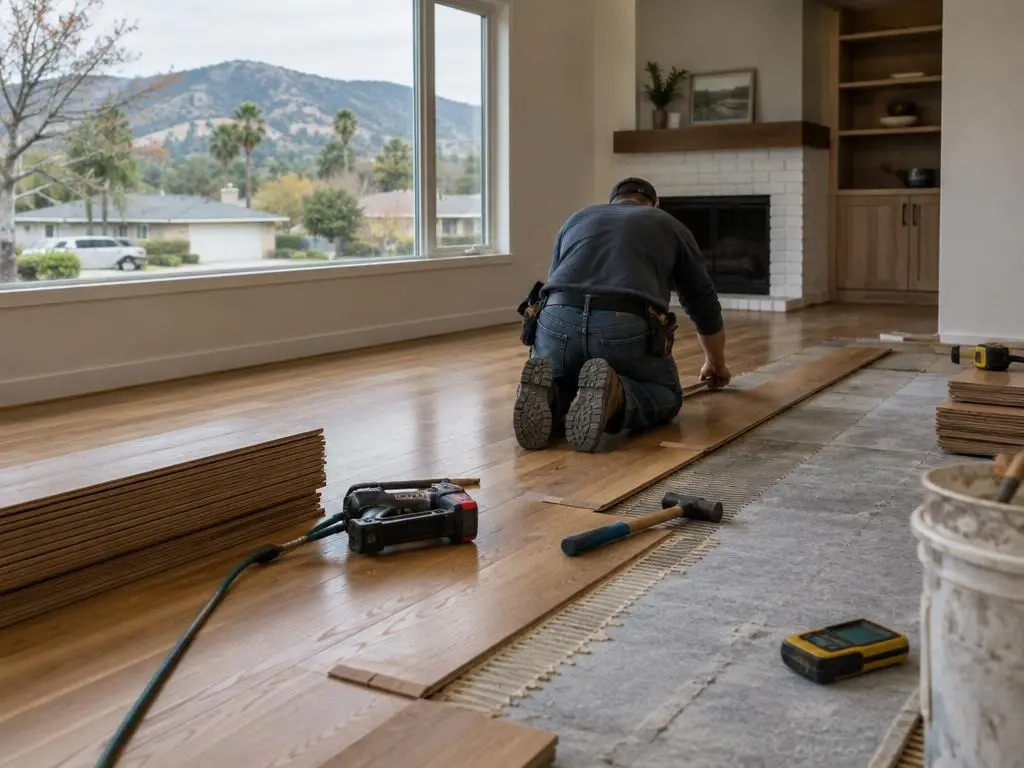 Hardwood Floor Installation in Fremont, CA
